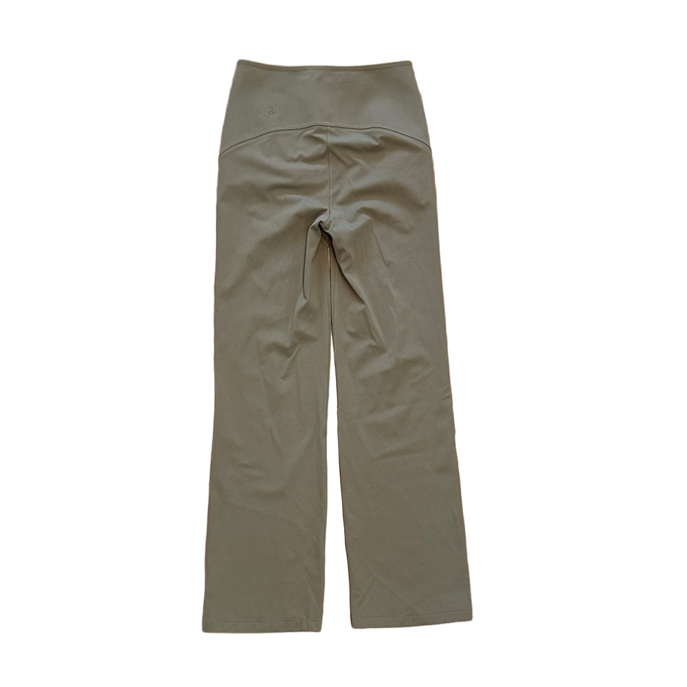 lululemon Smooth Fit Pull-On High-Rise Army Green Pant | Size 4, 26” Inseam - Picture 5 of 8